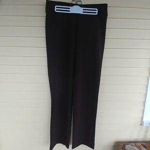 Boston Proper Travel Pant in Brown M Long